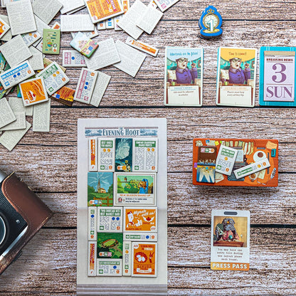 Fit to Print Board Game