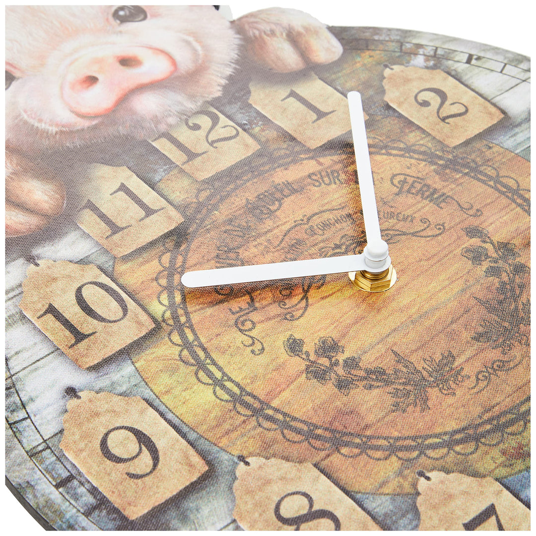 Piggin Tickin Pig Pendulum Clock
