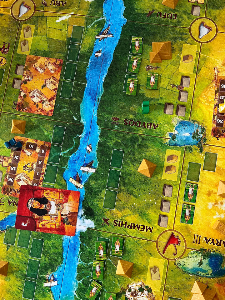 Amun-Re Strategy Board Game