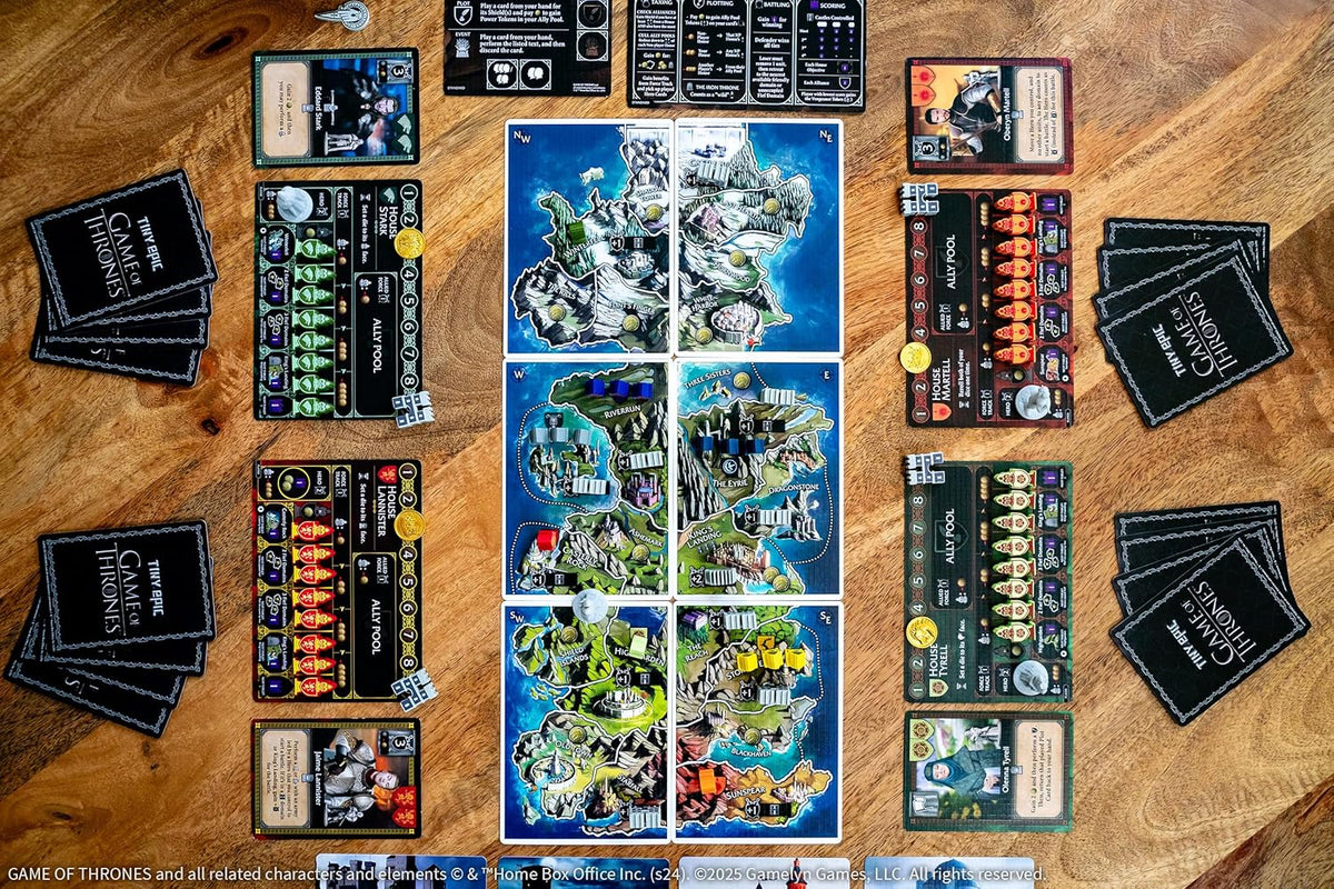Tiny Epic Game of Thrones Strategy Game