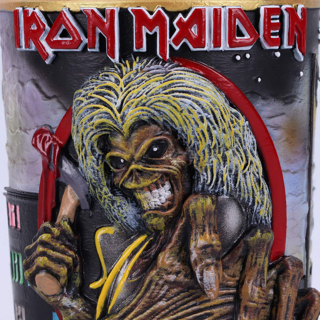 Iron Maiden The Killers Eddie Album Shot Glass 8.5cm Officially Licensed
