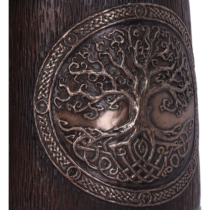 Bronze Tree of Life Tankard 16cm Drinking Mug 6