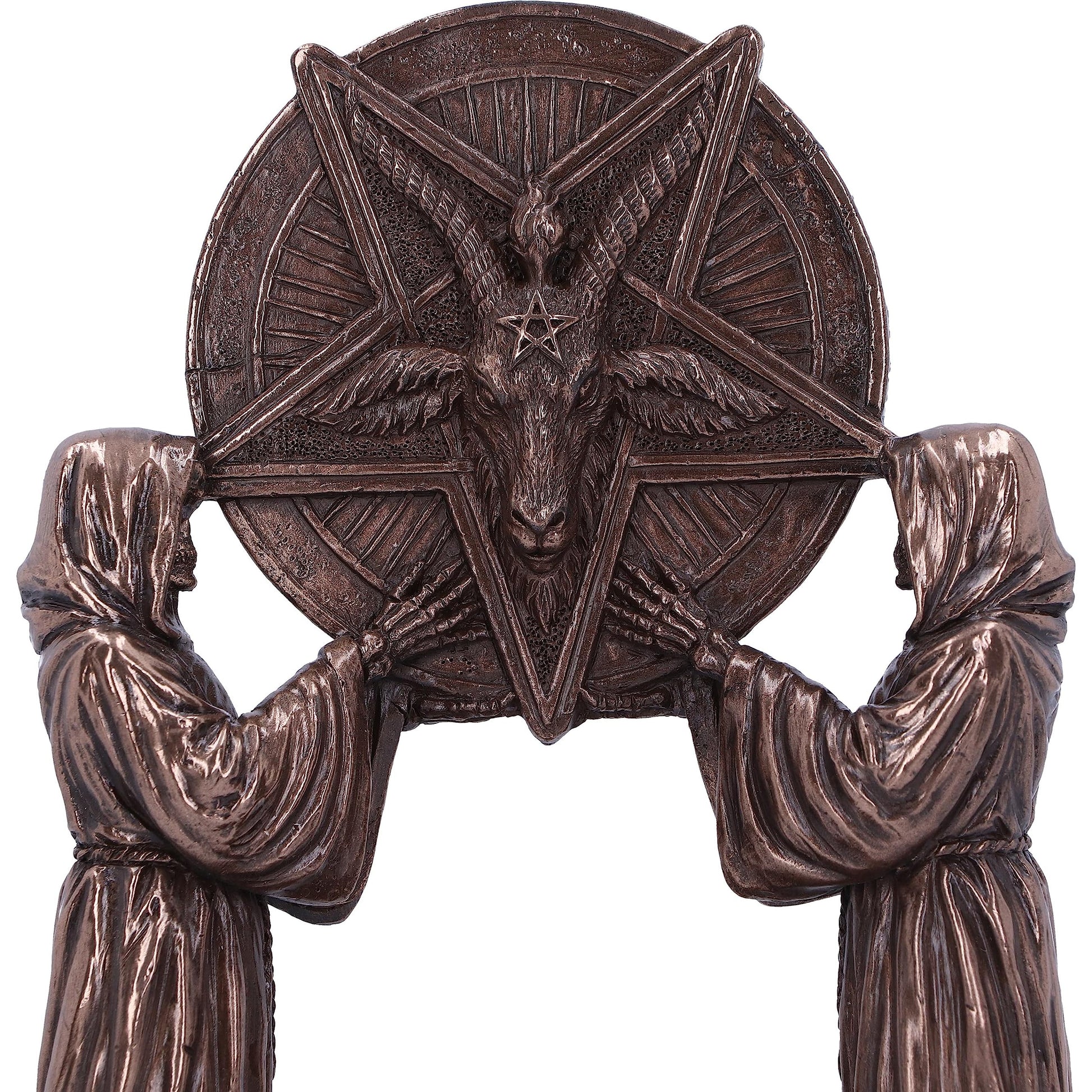 Bronze Baphomets Altar Ornament 18.5cm 7