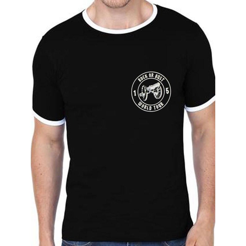 AC/DC Football Ringer No.15 T-Shirt Adult 1