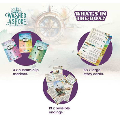 Washed Ashore Board Game by Alley Cat 2