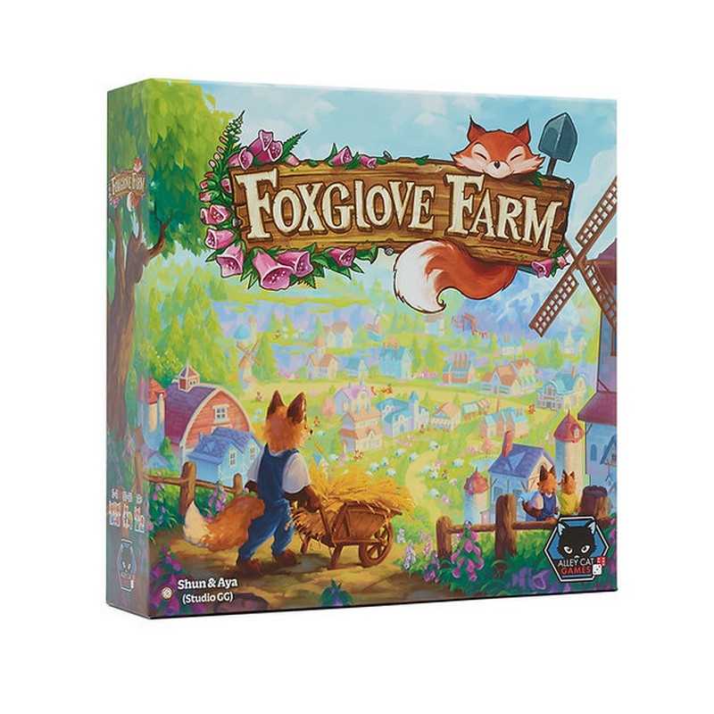 Foxglove Farm Tile Placement Board Game