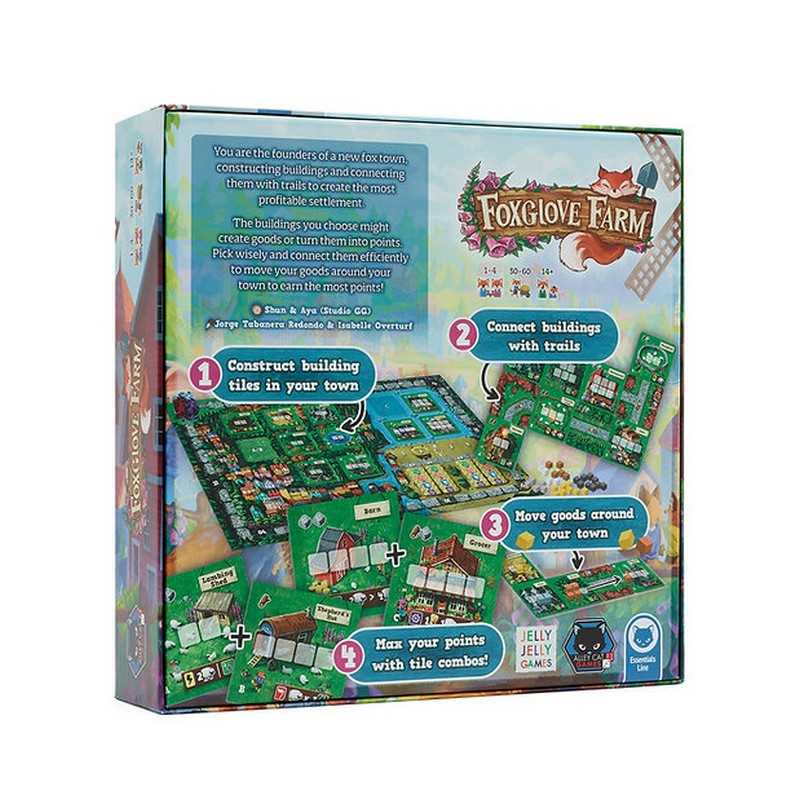 Foxglove Farm Tile Placement Board Game