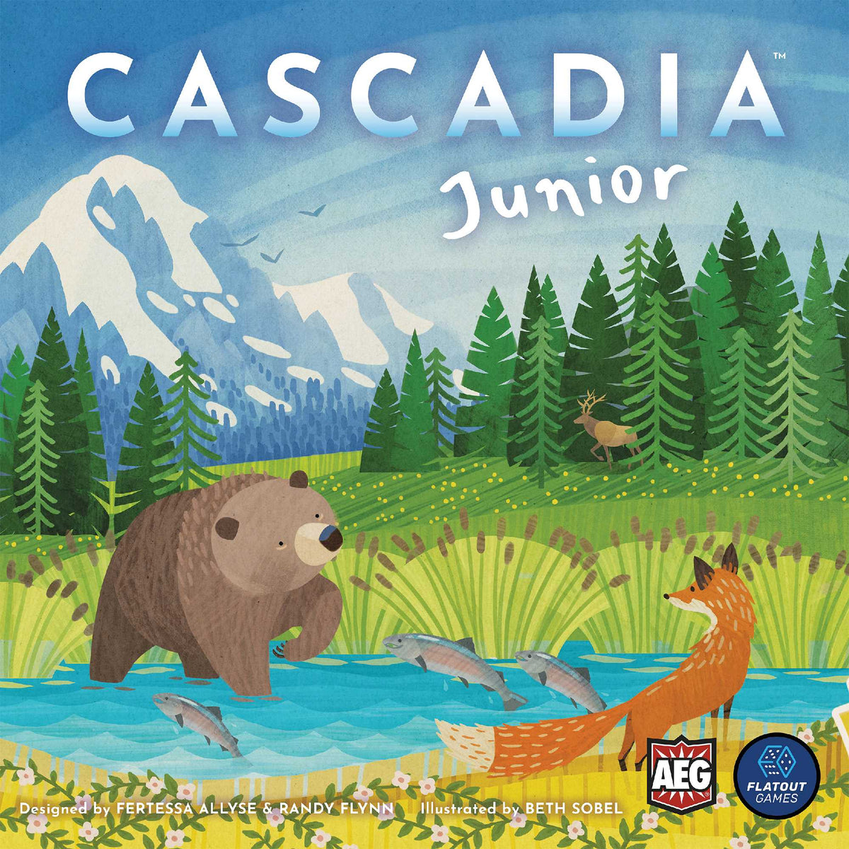 Cascadia Junior Board Game by Alderac Entertainment Group 1