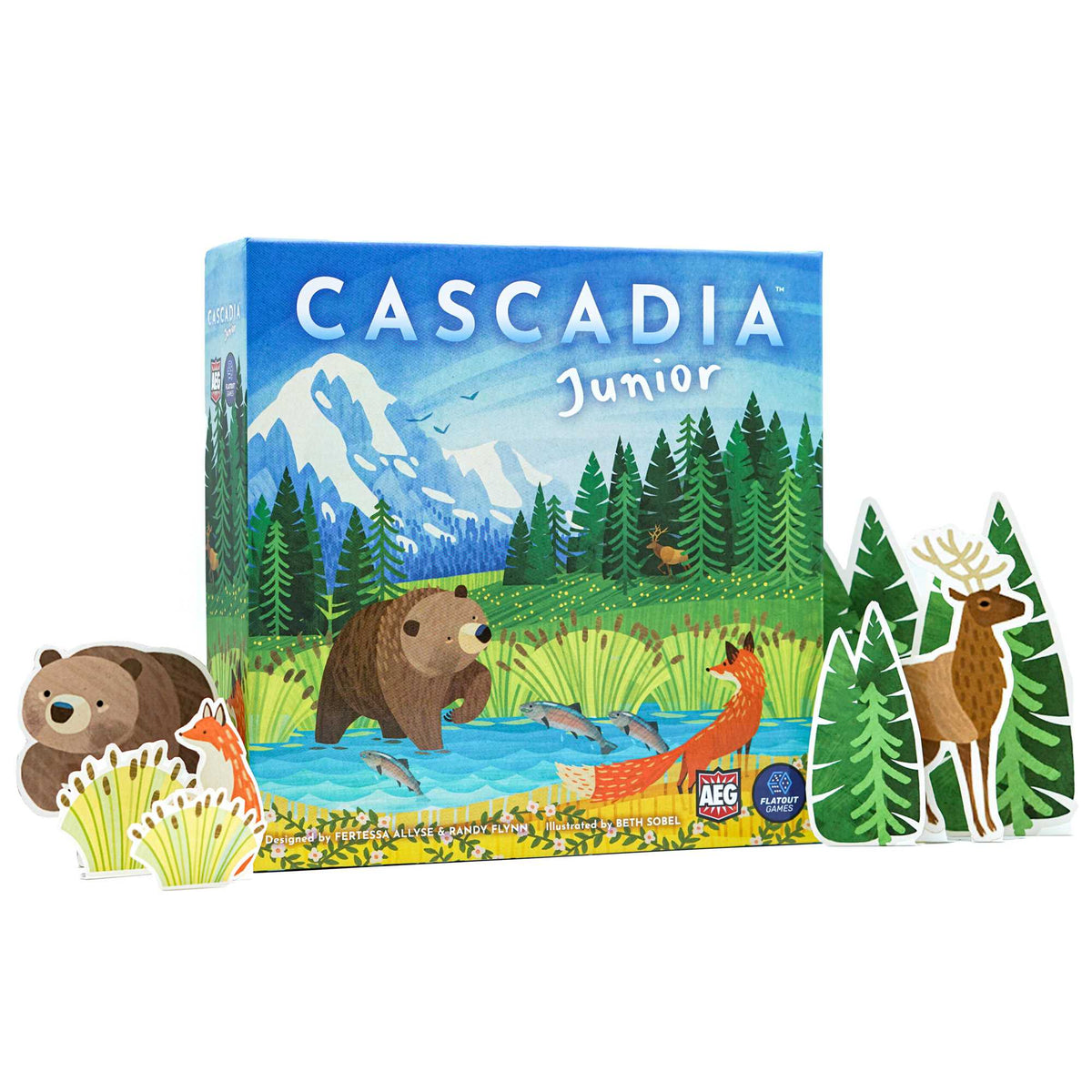Cascadia Junior Board Game by Alderac Entertainment Group 3