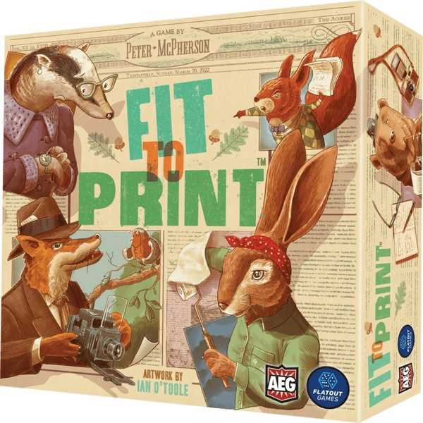 Fit to Print Board Game by Alderac Entertainment Group 1