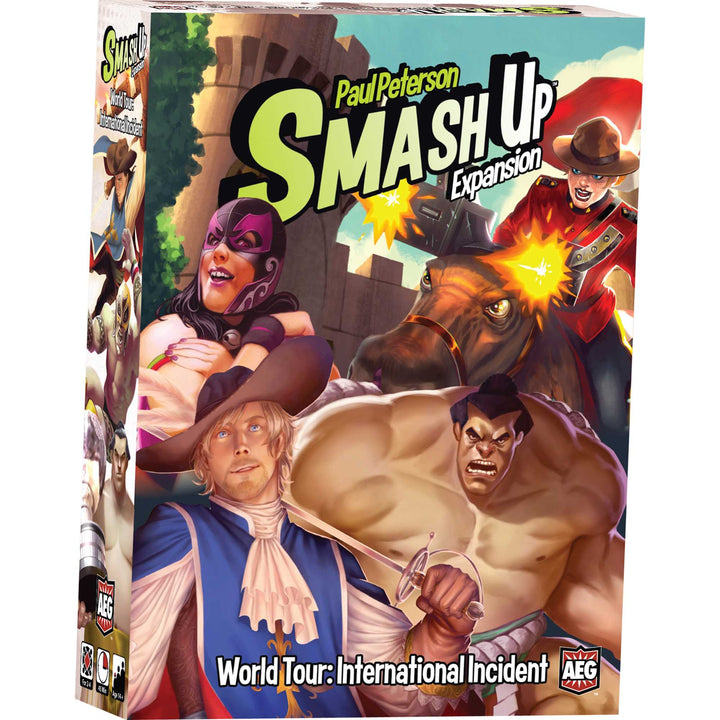 Smash Up World Tour International Incident Card Game Expansion
