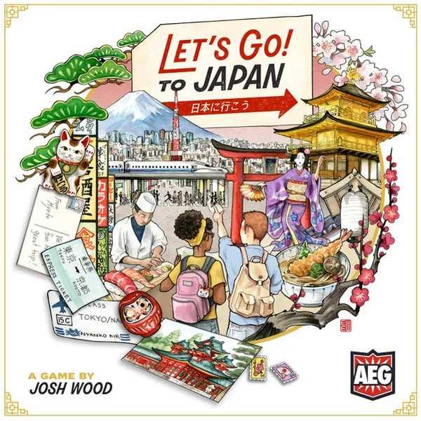 Lets Go To Japan Board Game by Alderac Entertainment Group 1