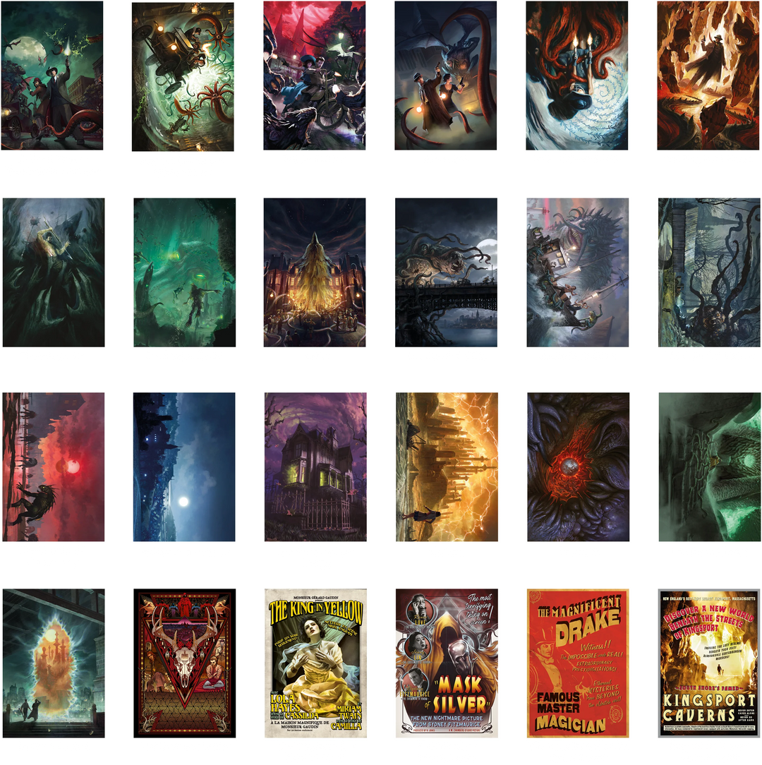 Art of Arkham Horror Poster Book by Aconyte Books