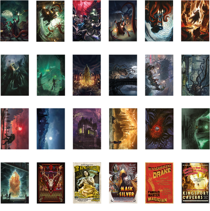 Art of Arkham Horror Poster Book by Aconyte Books
