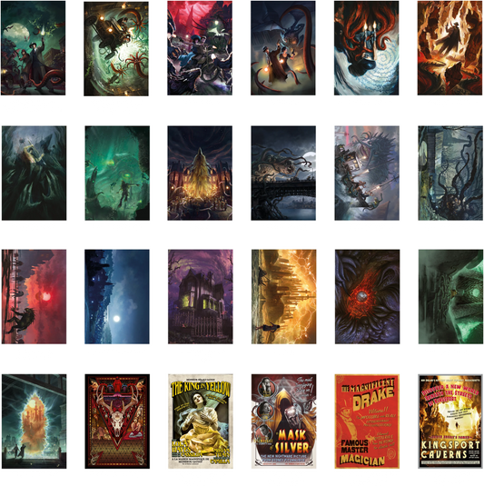 Art of Arkham Horror Poster Book by Aconyte Books