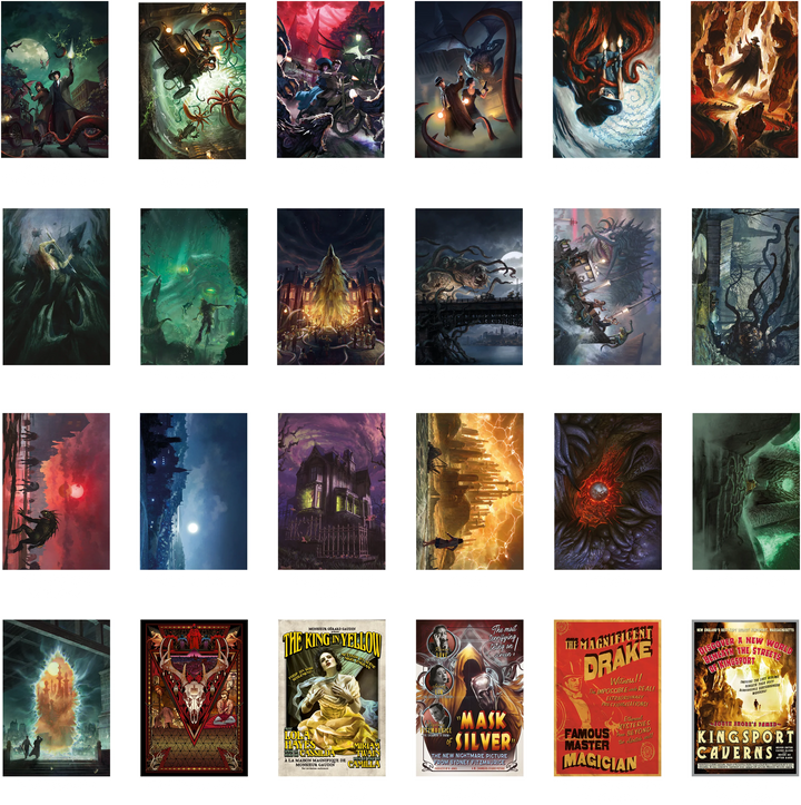 Art of Arkham Horror Poster Book by Aconyte Books