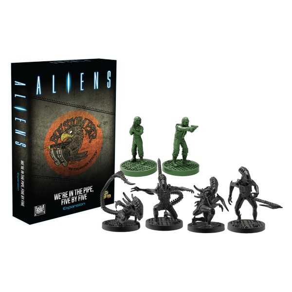 Aliens Five by Five Expansion for Another Glorious Day Board Game 2