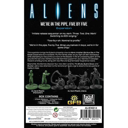 Aliens Five by Five Expansion for Another Glorious Day Board Game 3