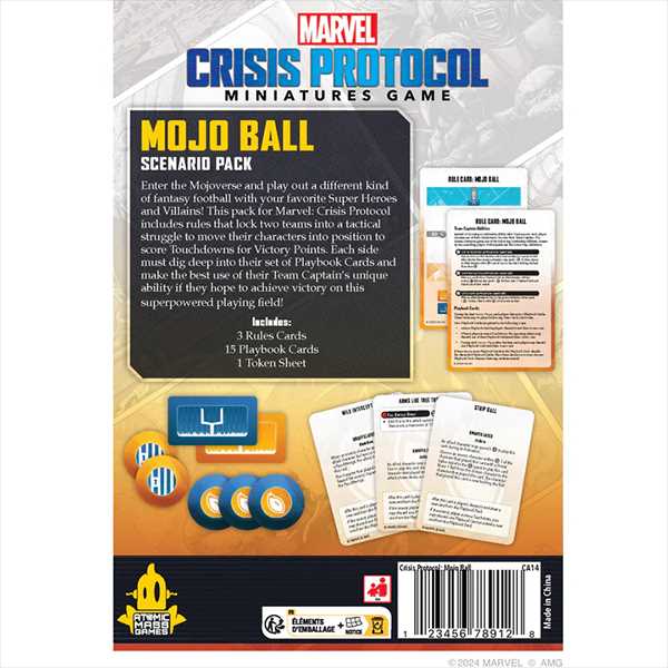 Marvel Crisis Protocol: Mojo Ball Scenario Pack 2