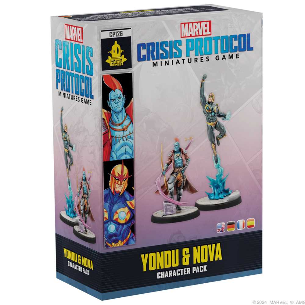 Marvel Crisis Protocol Nova and Yondu Miniature Game by Atomic Mass 1