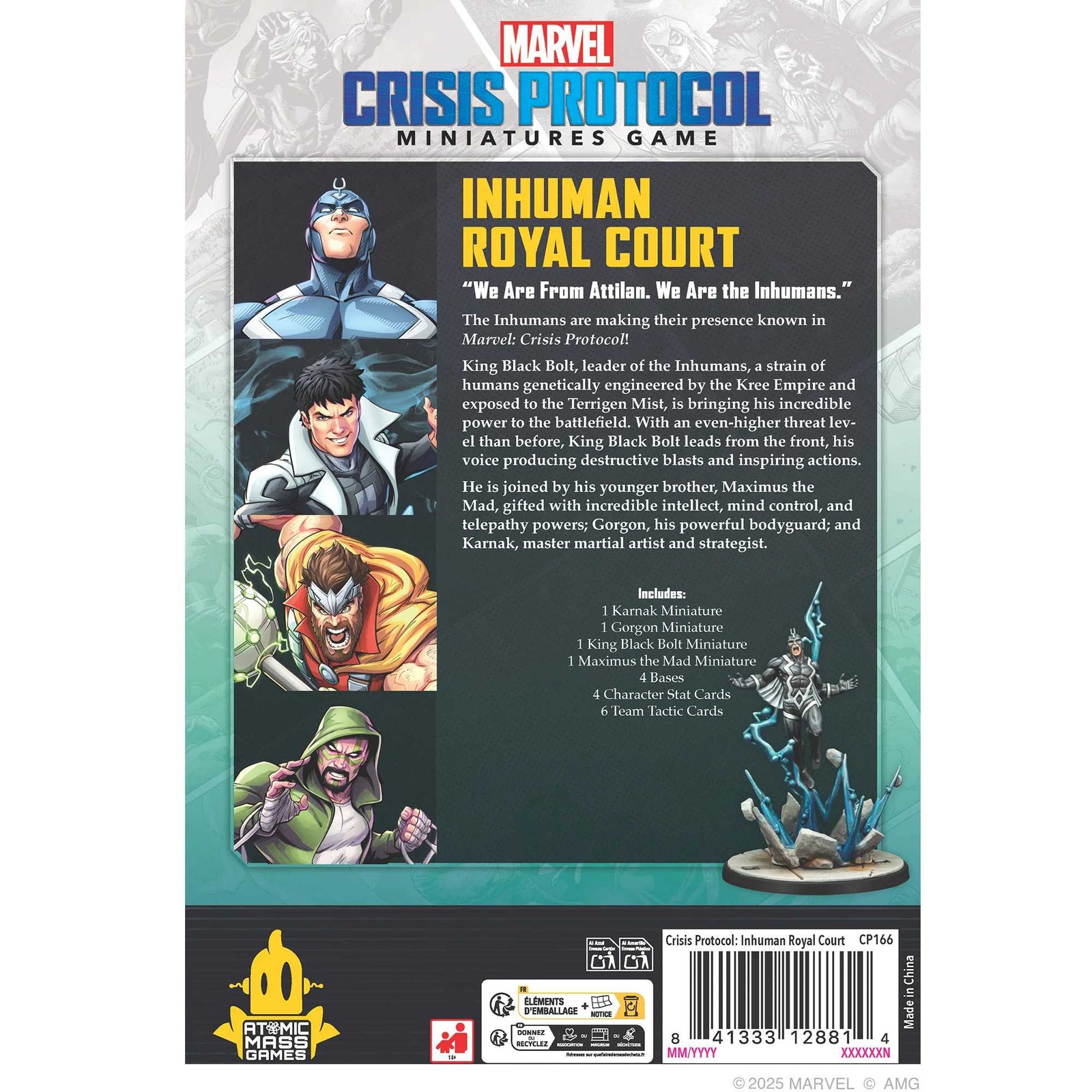 Inhuman Royal Court Marvel Crisis Protocol Miniature Game by Atomic Mass 2