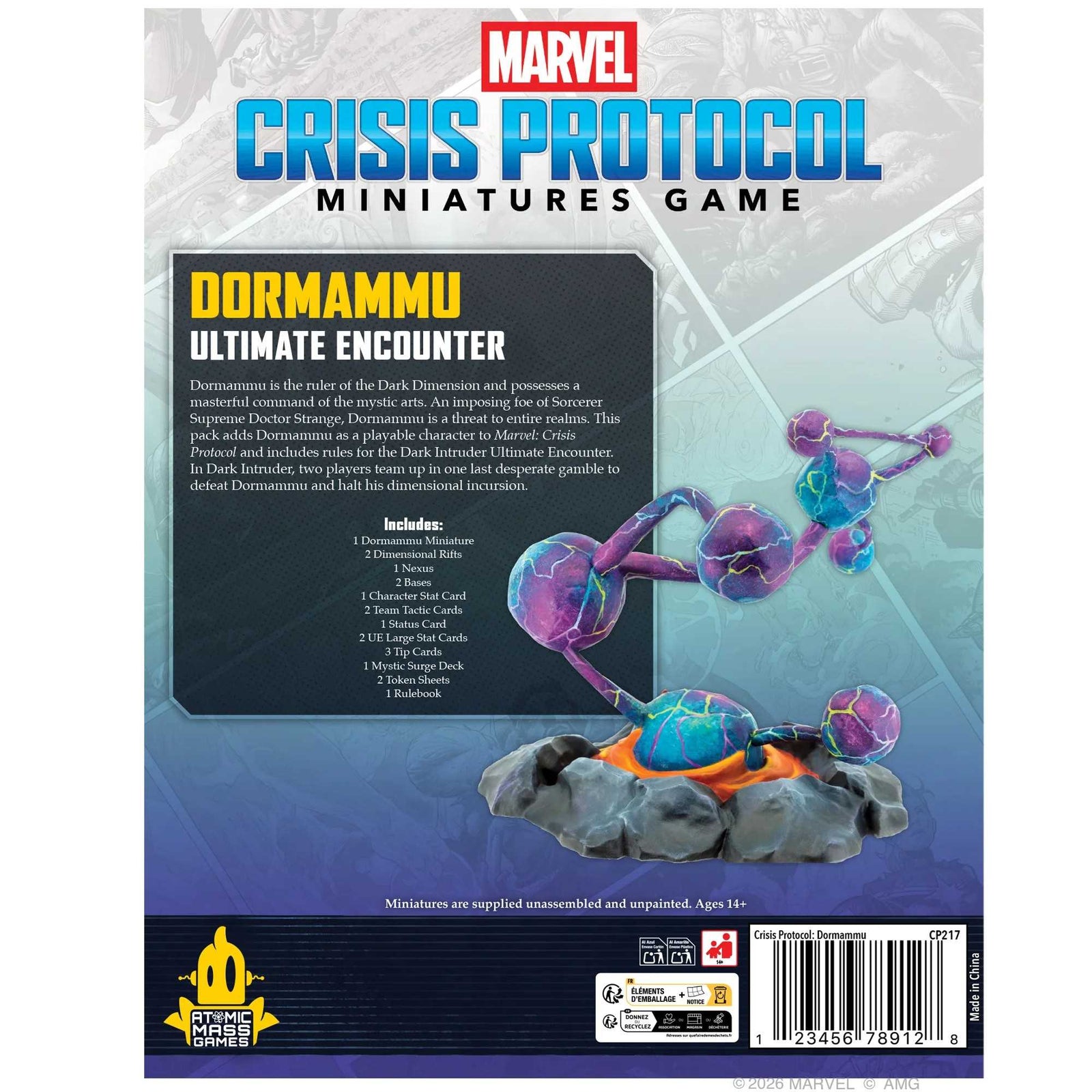 Marvel Crisis Protocol Dormammu Ultimate Encounter Miniature Game by Atomic Mass 2