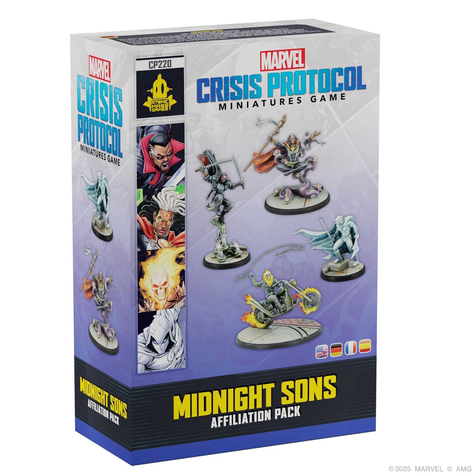 Midnight Sons Affiliation Pack Marvel Crisis Protocol Miniature Game by Atomic Mass 1