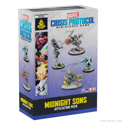 Midnight Sons Affiliation Pack Marvel Crisis Protocol Miniature Game by Atomic Mass 1