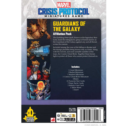 Marvel Crisis Protocol Guardians of the Galaxy Affiliation Pack 2
