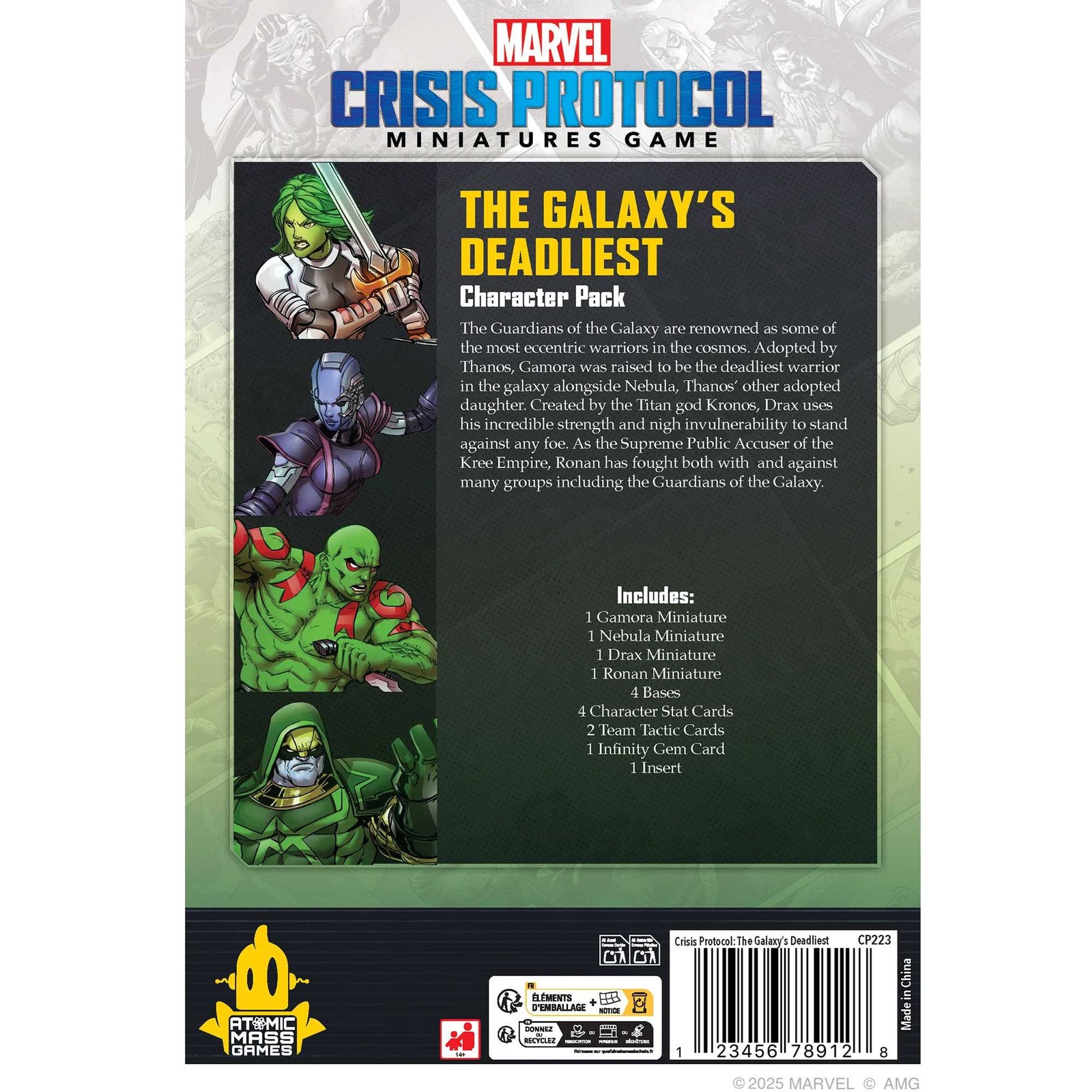 Marvel Crisis Protocol Galaxys Deadliest Affiliation Pack Miniature Game by Atomic Mass 2