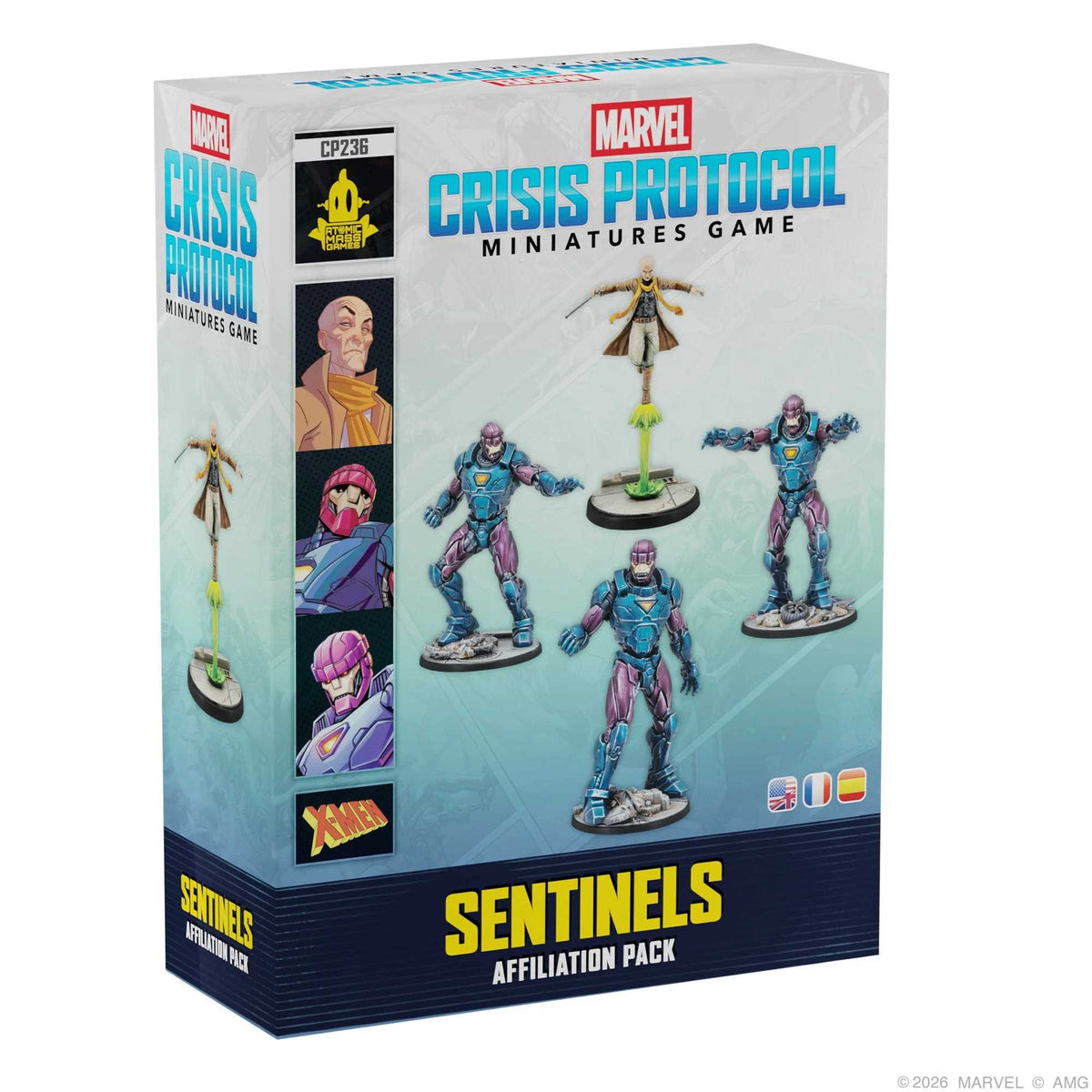 Marvel Crisis Protocol X Men Sentinels Affiliation Pack Miniature Game by Atomic Mass 1