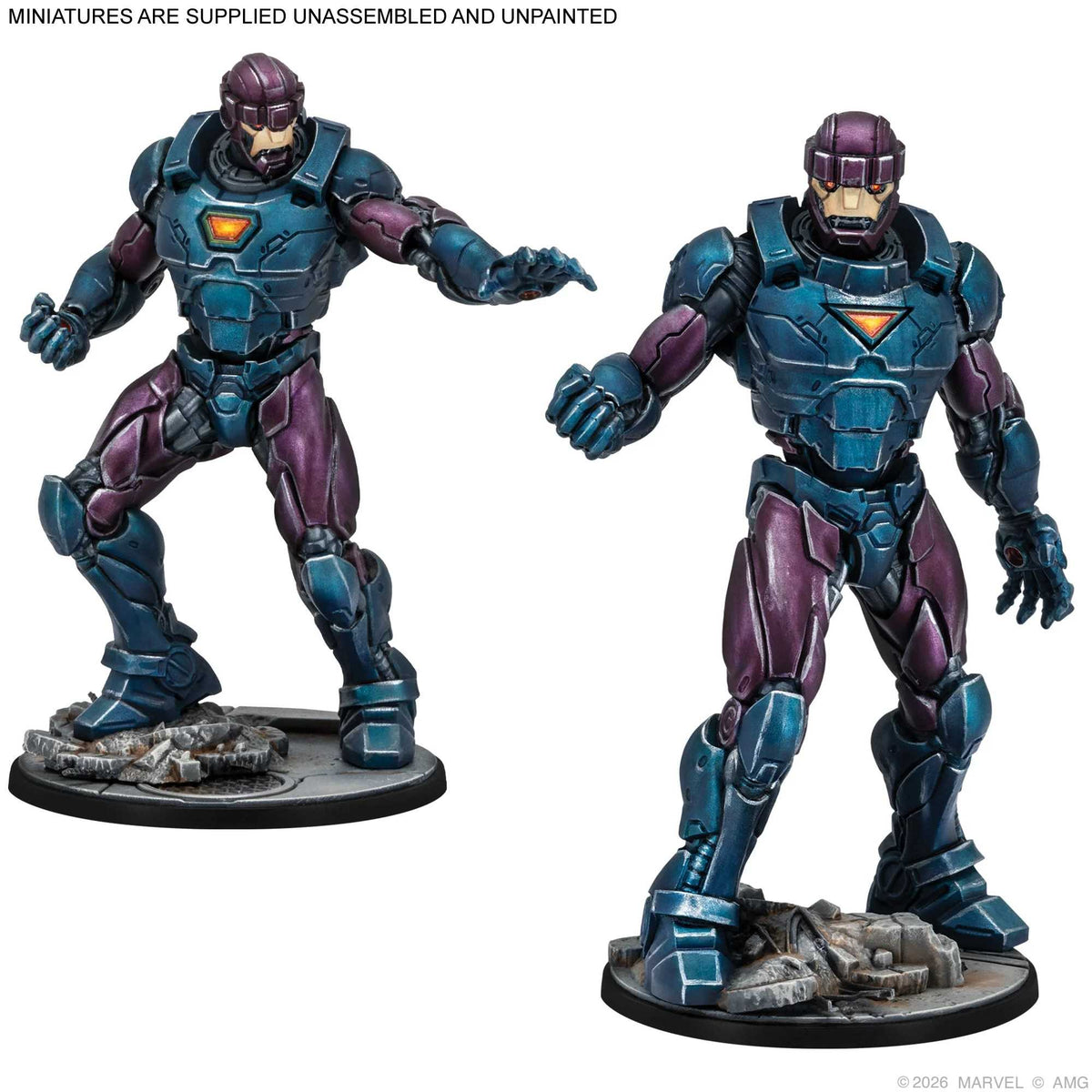 Marvel Crisis Protocol X Men Sentinels Affiliation Pack Miniature Game by Atomic Mass 4