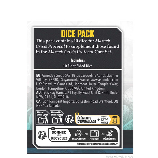 Marvel Crisis Protocol: Dice Pack 2