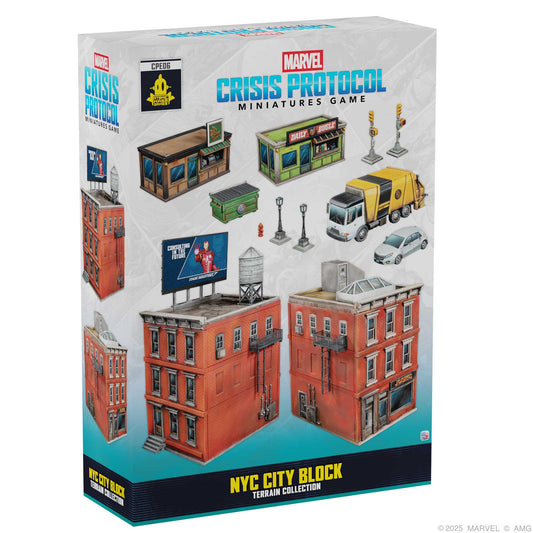 Marvel: Crisis Protocol - NYC City Block Terrain Collection 1