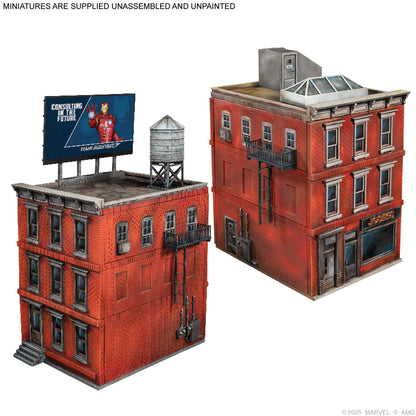 Marvel: Crisis Protocol - NYC City Block Terrain Collection 3