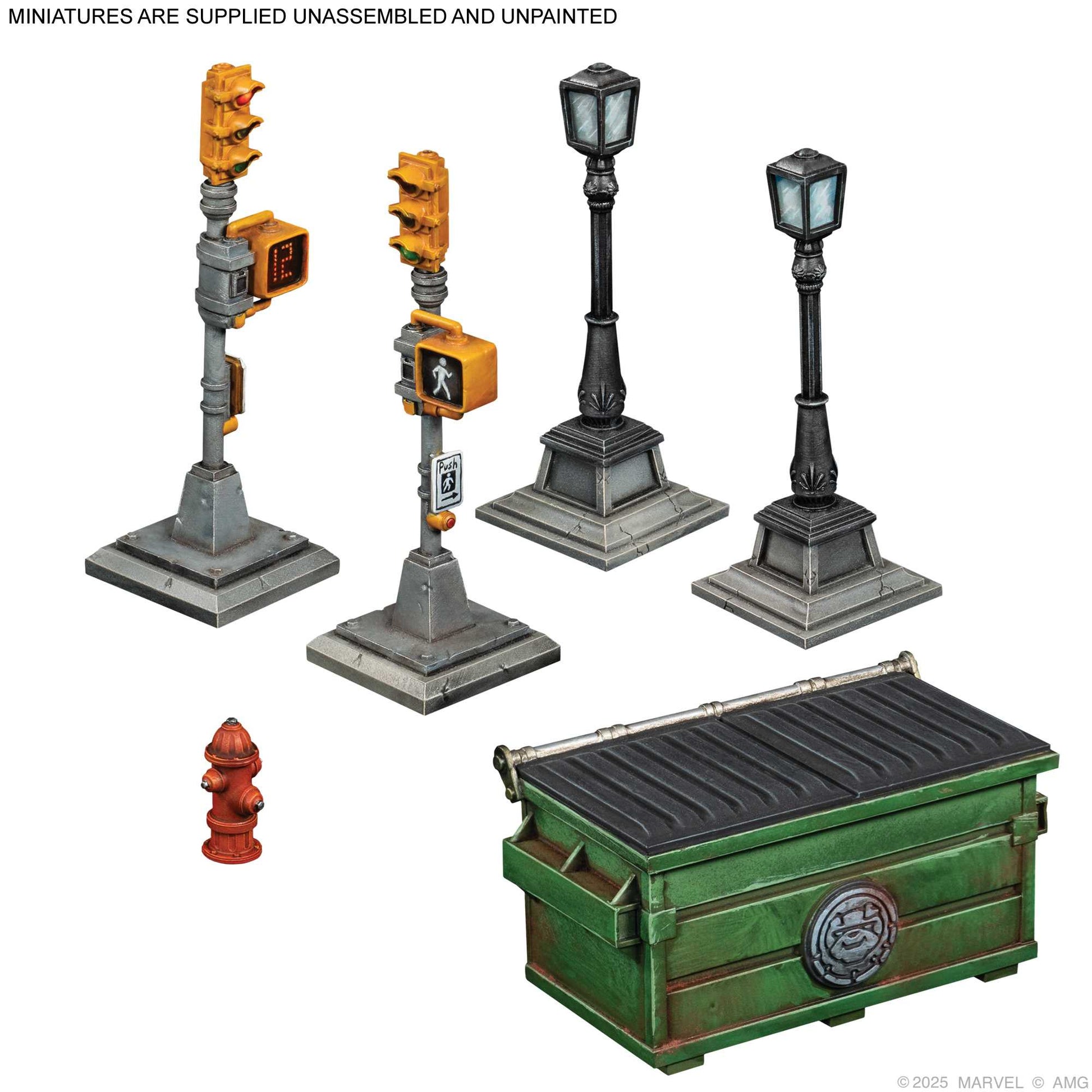 Marvel: Crisis Protocol - NYC City Block Terrain Collection 4