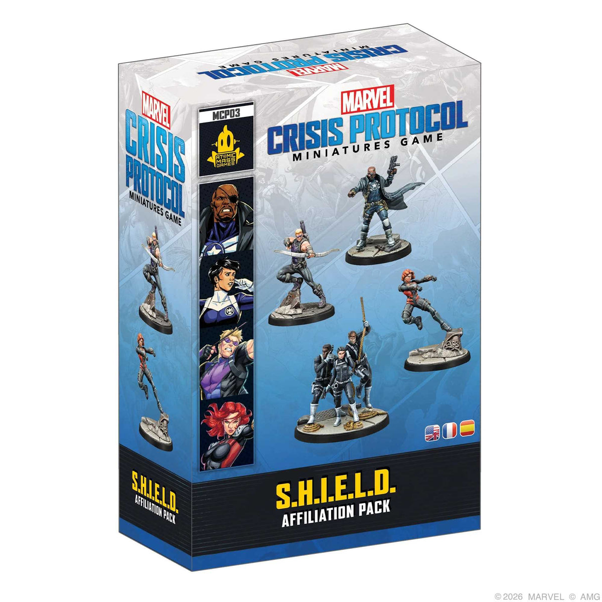 Marvel Crisis Protocol S H I E L D Affiliation Pack Miniature Game by Atomic Mass 1
