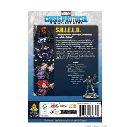 Marvel Crisis Protocol S H I E L D Affiliation Pack Miniature Game by Atomic Mass 2
