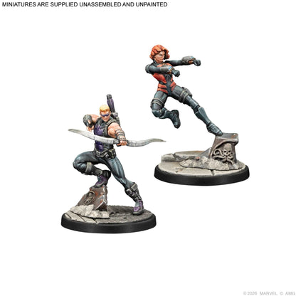 Marvel Crisis Protocol S H I E L D Affiliation Pack Miniature Game by Atomic Mass 4