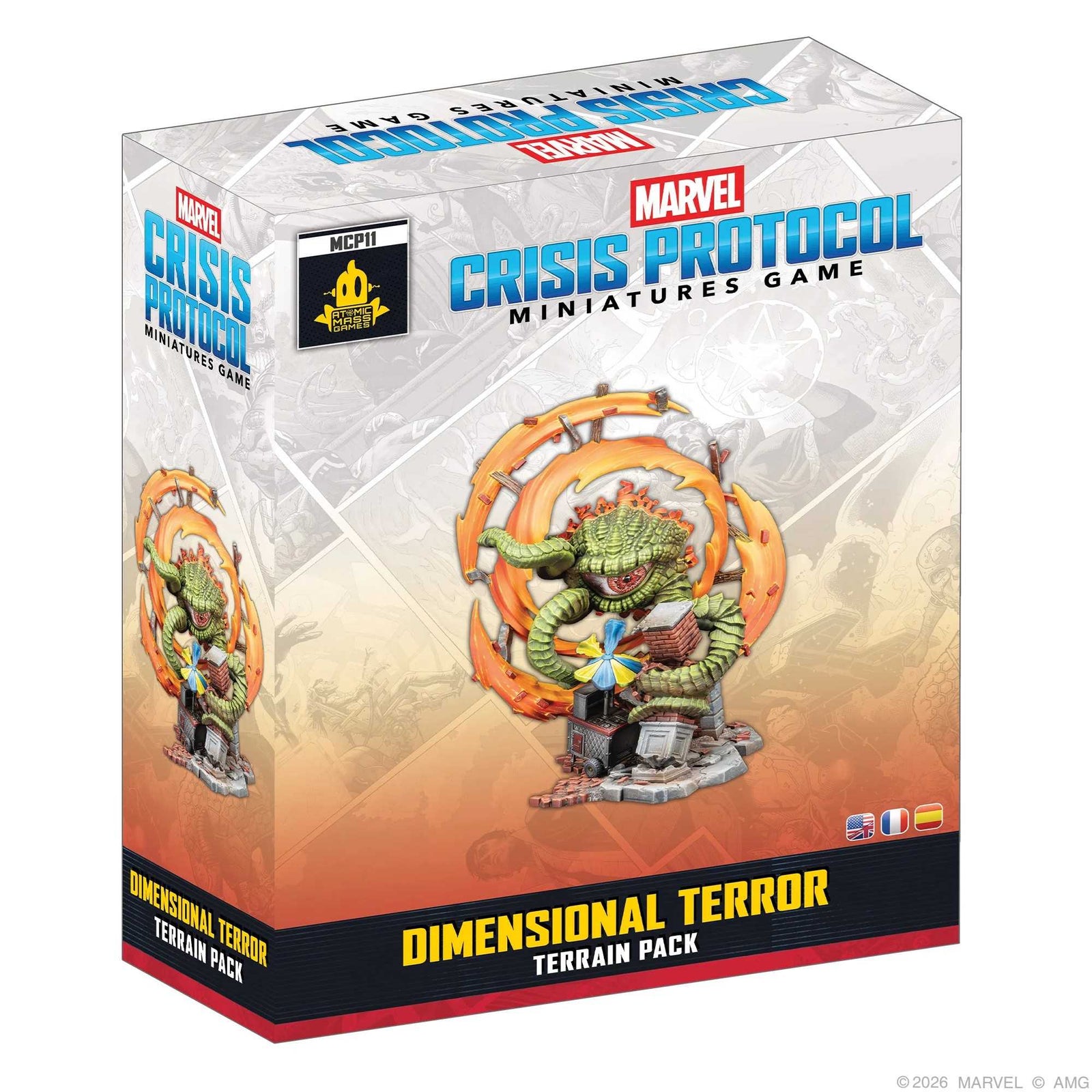 Marvel Crisis Protocol Dimensional Terror Terrain Pack Miniatures Game Expansion