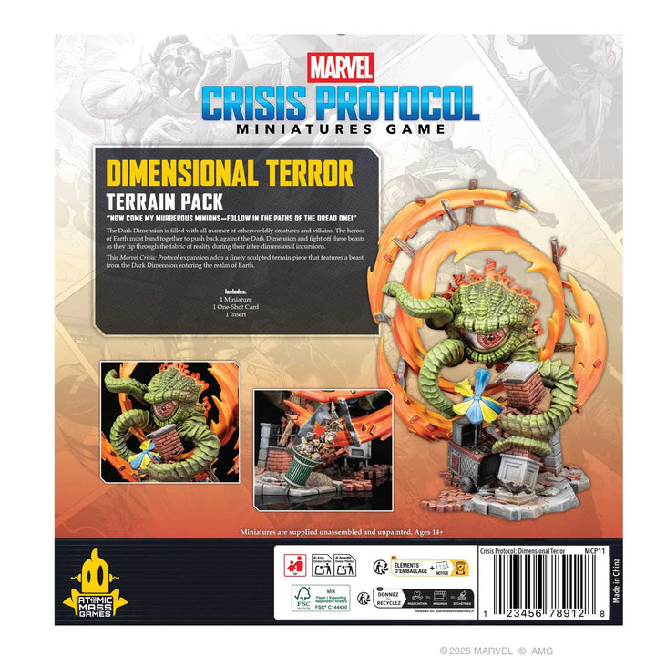 Marvel Crisis Protocol Dimensional Terror Terrain Pack Miniatures Game Expansion