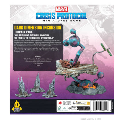 Marvel Crisis Protocol Dark Dimension Incursion Terrain Pack Miniatures Game Expansion