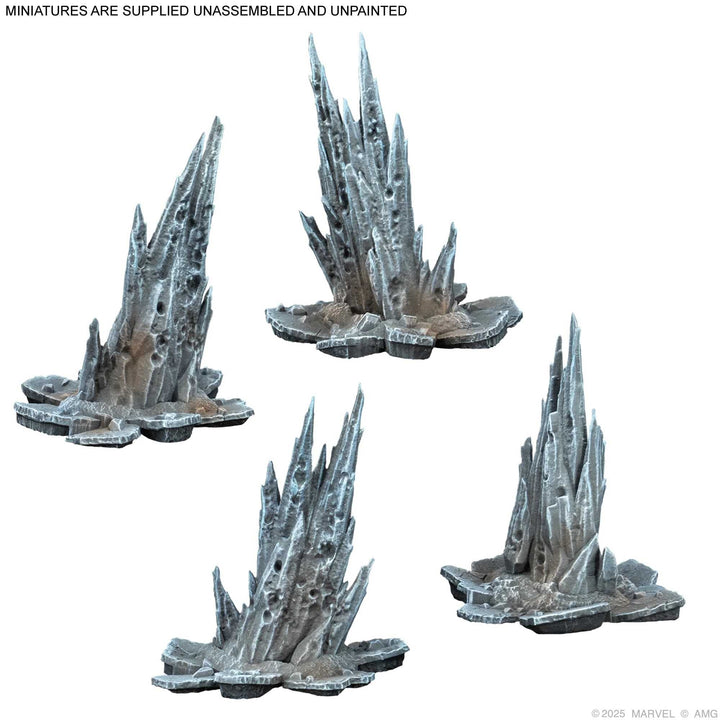 Marvel Crisis Protocol Dark Dimension Incursion Terrain Pack Miniatures Game Expansion