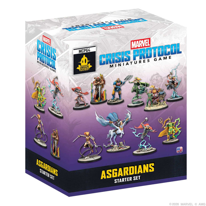 Marvel Crisis Protocol Asgardians Starter Set Miniatures Game