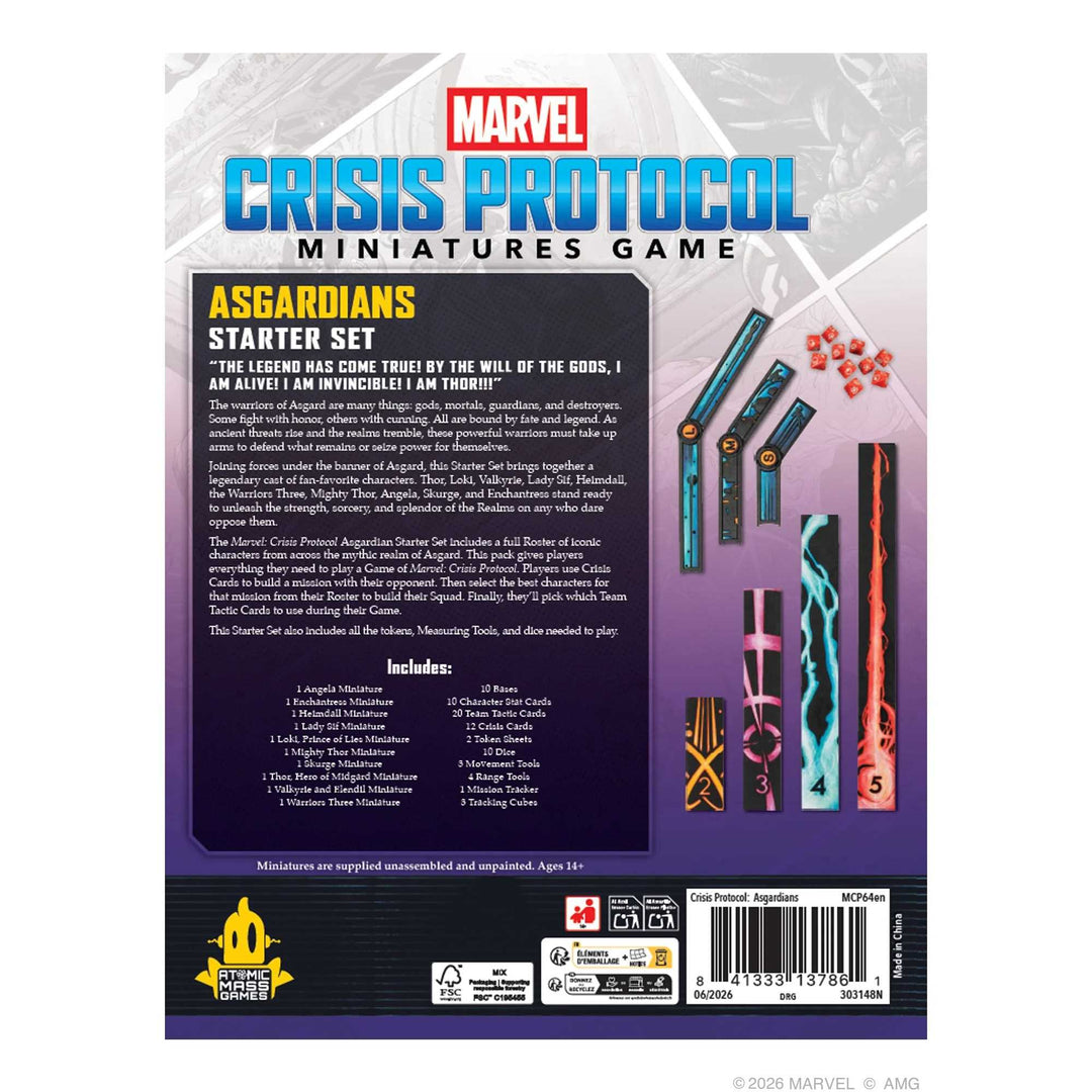 Marvel Crisis Protocol Asgardians Starter Set Miniatures Game