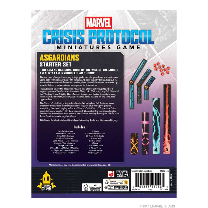 Marvel Crisis Protocol Asgardians Starter Set Miniatures Game