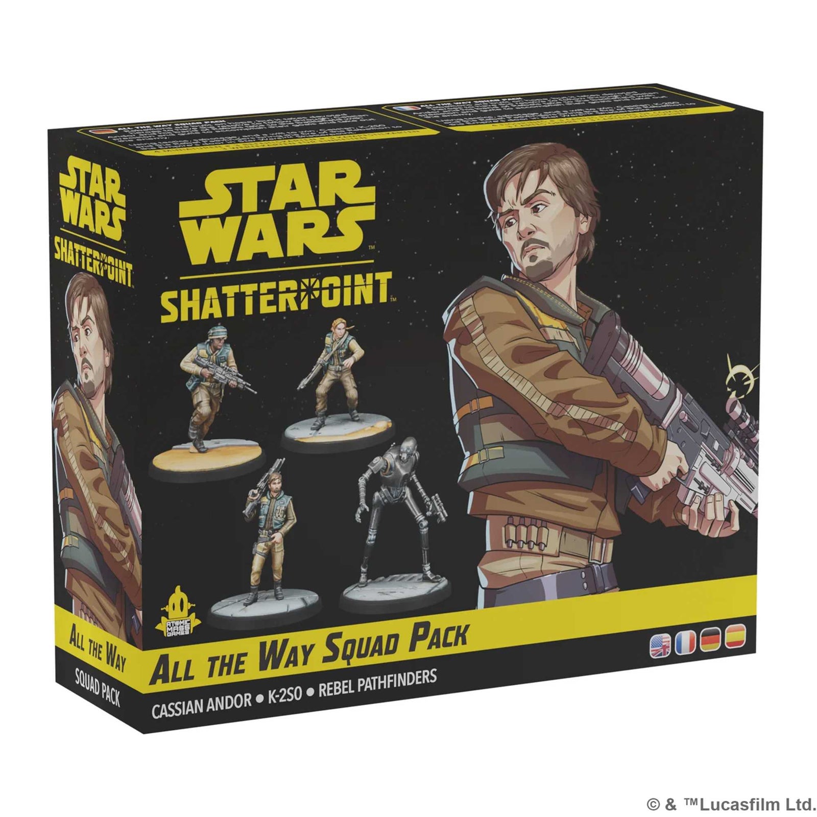 All The Way Squad Pack Star Wars Shatterpoint Miniature Game by Atomic Mass 1