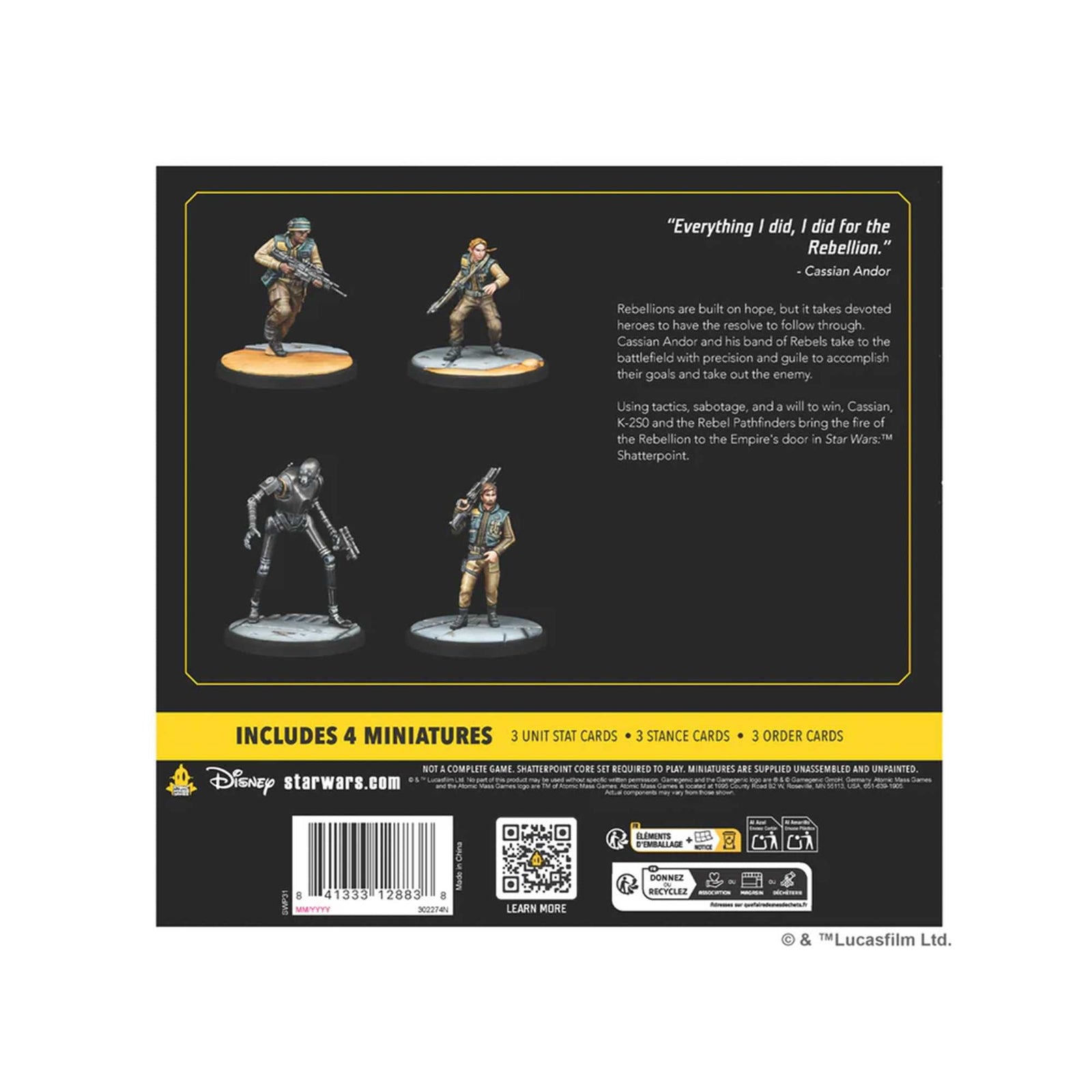All The Way Squad Pack Star Wars Shatterpoint Miniature Game by Atomic Mass 2