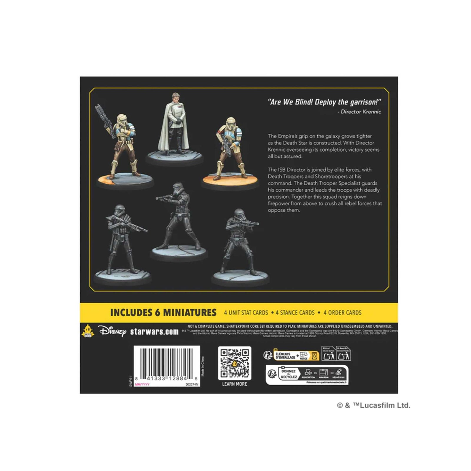 Star Wars Shatterpoint Deploy the Garrison Squad Pack Miniature Game by Atomic Mass 2