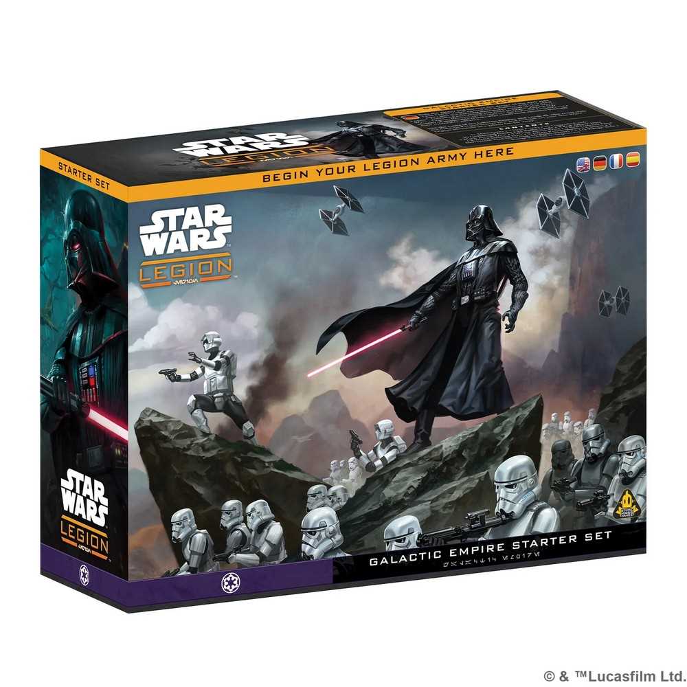 Star Wars Legion Galactic Empire Starter Set Board Game by Atomic Mass 1